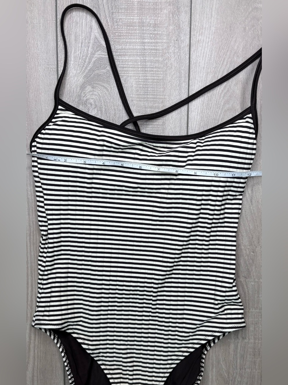 NWT Aerie Ribbed Scoop Binding Full Coverage One Piece Swimsuit Size XS - Picture 12 of 13